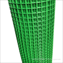 PVC coated welded wire mesh 1/2 x 1/2